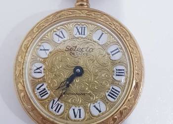 Stary nakręcany zegarek Selecta de Luxe SWISS 1960