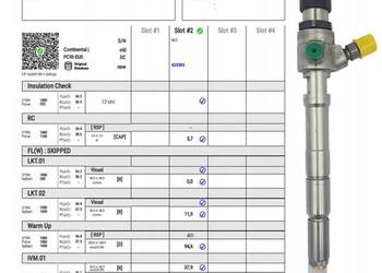 WERYFIKACJA wtryskiwacz CONTINENTAL / SIEMENS różne modele - REGENERACJA