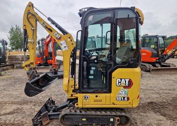 Minikoparka CATERPILLAR CAT 301.6  2022r przebieg 600 mtg