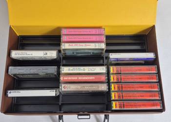 Retro Organizer / Walizka na 30 Kaset Magnetofonowych – Vintage BECO