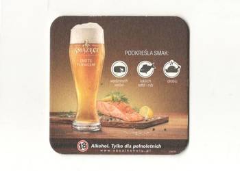 Tyskie - podstawka do piwa. Nr . 16.
