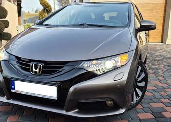 CIVIC TOURER 2015 LIFESTYLE • 1.8B 141KM • ADS • BI-XENON • 2x PDC • KAMERA