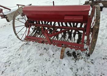 Sprzedam siewnik konny 15 lejków przerobiony do ciągnika
