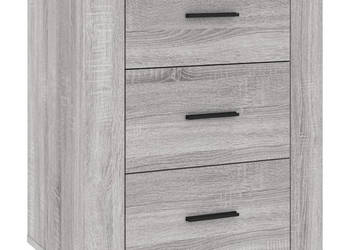 Szafka nocna szary dąb sonoma 50x36x60 cm WM-816718
