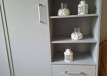 Regał pokojowy z 6 półkami i 2 szufladami