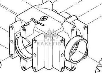 CLAAS Orbis 450 Obudowa Przekładni Głównej Przekładnia CZĘŚCI 0001502750 0…