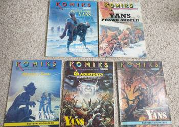 Yans - 5 komiksów - Komiks Fantastyka - Grzegorz Rosiński