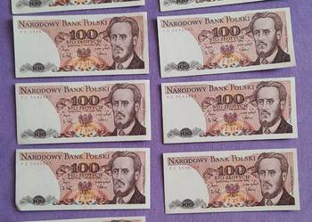 Banknot 100 zł. z 1988 r. Ludwik Waryński seria: PZ