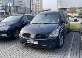 Nissan Quest 2005 V6, benzyna + lpg, uszkodzony Nissan Quest 2005 V6, benzyna + lpg, uszkodzony