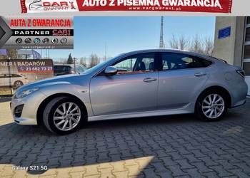 Mazda 6 II 2.0 155 KM skóra climatronic alufelgi super stan gwarancja