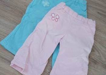 Zestaw spodni dla dziewczynki – 2 pary, motylki i kwiatek