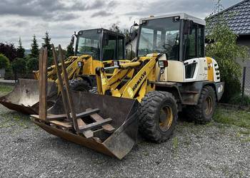 Ładowarka Komatsu Wa75 z wagą elektroniczna