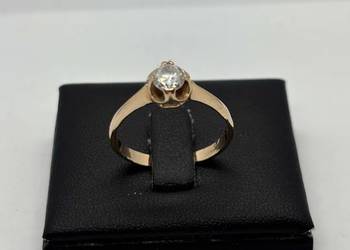 Złoty pierścionek pr 585 2,83g (Rozmiar 20)