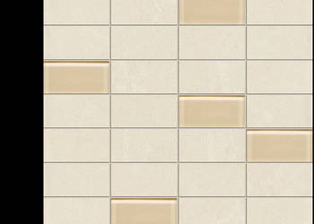 Mozaika Gobi white 30,8 x 30,3; Tubądzin, płytki, kafelki