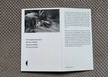 "Pogromca wilków.Trzy duety literackie" Christoph Ransmayr, Martin Pollack