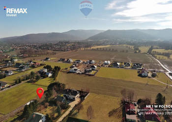 Działka Jawor, ul. Bielska – widok na góry