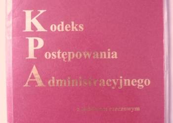 KODEKS POSTĘPOWANIA ADMINISTRACYJNEGO - 2004