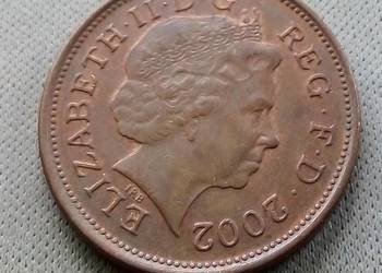 WIELKA BRYTANIA-TWO PENCE-2002 r