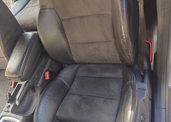 Audi a4 b6 Avant fotele skóra alcantara komplet