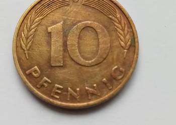 Moneta 10 pfennig 80r.