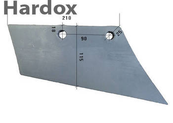 Lemiesz przedpłużka HARDOX 15002002/P części do pługa STEENO