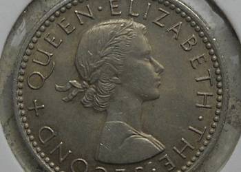 NOWA ZELANDIA - SIXPENCE - 1960 r-PTAK-