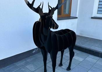 Wyjątkowa dekoracja – przestrzenna figura łosia 3D.