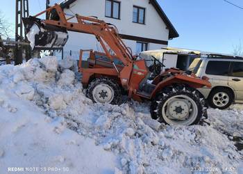 Kubota 4x4 ładowacz ,tur,łyżka,iseki