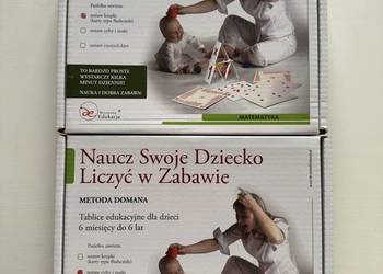 Karty do nauki liczenia metodą domana