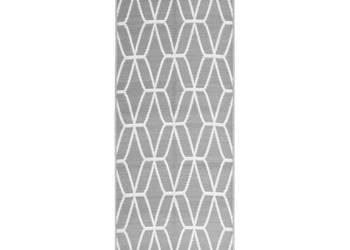 Dywan zewnętrzny szary 80 x 250 cm PP WM-317009
