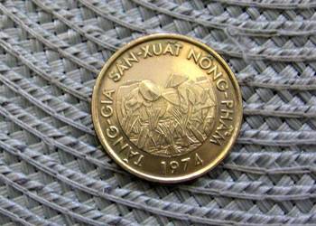 Wietnam 10 Dong 1974r - Ładna