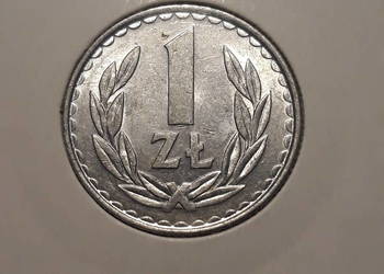 1 złoty 1985 r - nr 5 - około mennicze 1 złoty 1985 r - nr 5 - około mennicze