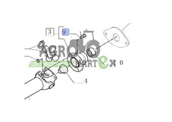 87601117, 87309424 ŚRUBA CNH