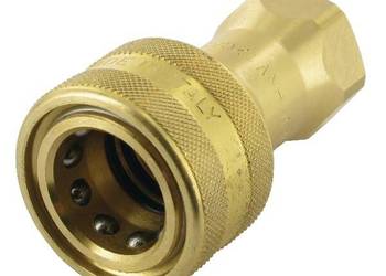 Szybkozłącze gniazdo 1/4" gwint wew. 1/4" BSP z zaworem grzybkowym HNV-F5…