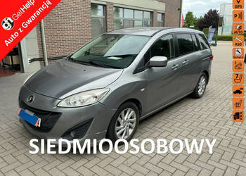 Mazda 5 Klimatronik, 7 miejsc, parktronik, kamera, isofix, hak, import II …