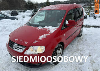 Volkswagen Caddy 2,0 TDI, 7 miejsc, podwójne drzwi suwane, hak ,klimatroni…