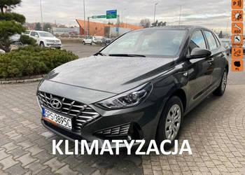 Hyundai i30 LED, klimatyzacja, manual, benzynka, 6-bieg, SALON PL, PDC III…