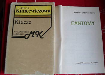Maria Kuncewiczowa - 2 książki