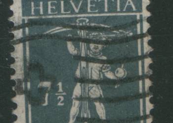 Zn. Szwajcaria Mi 138 III kas 1915