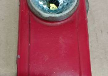 PRL Latarka na płaską baterię CZM DomGost stara zabytkowa lampka