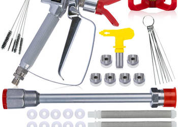 Pistolet Malarski z Dyszą 517 | Zestaw z Lanca 30cm i Filtrami