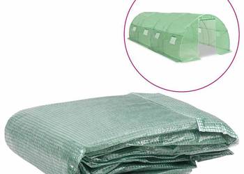 Zastępcze pokrycie szklarni (18 m²), 300x600x200 cm, zielone(316431) Zastępcze pokrycie szklarni (18 m²), 300x600x200 cm, zielone(316431)