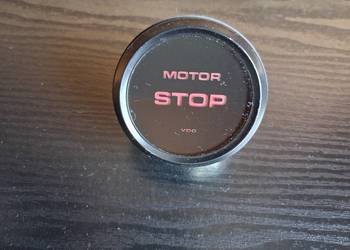 Vdo wskaznik kontrolka licznik zegar motor stop