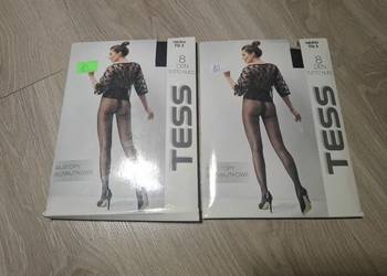 Rajstopy "8" super cienkie bezmajtkowe czarne 3