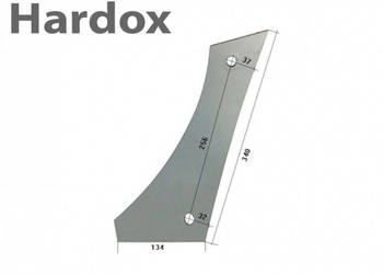 Pierś HARDOX 80609/L części do pługa OVERUM