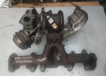 FIAT 1,3 JTD OPEL 1,3 CDTI turbosprężarka 55253504