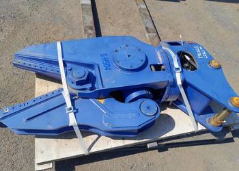 NOWE !!! Hydrauliczne obrotowe nożyce do cięcia złomu stali fi50mm fi65mm