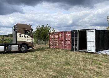 Do wynajęcia kontener morski 33 m³  duży plac magazyn garaż pod Warszawą