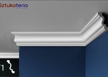 Sztukateria dekoracyjne listwy sufitowe, karniszowe, LED