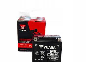 Akumulator YUASA 12V 18.9Ah 270A P+ YTX20L-BS